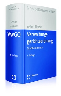Abbildung von: Verwaltungsgerichtsordnung - Nomos