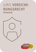 Cover: juris Versicherungsrecht Premium - Juris