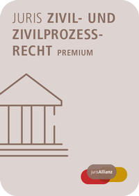 Abbildung von: juris Zivil- und Zivilprozessrecht Premium