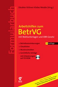 Bild vergrößern Bild: Arbeitshilfen zum BetrVG - Bund-Verlag