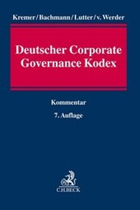 Abbildung von: Deutscher Corporate Governance Kodex - C.H.BECK