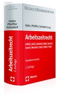Cover: Arbeitszeitrecht - Nomos