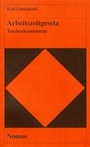 Cover: Arbeitszeitgesetz - Nomos