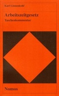 Cover: Arbeitszeitgesetz - Nomos