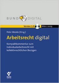 Enlarge image Cover: Arbeitsrecht digital - Bund-Verlag