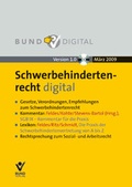 Cover: Schwerbehindertenrecht digital - Bund-Verlag