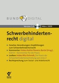 Cover: Schwerbehindertenrecht digital - Bund-Verlag