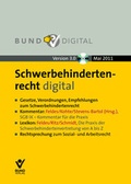Cover: Schwerbehindertenrecht digital (Version 3.0) Einzelbezug - Bund-Verlag
