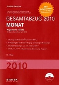 Abbildung von: Gesamtabzug 2010 Monat - Stollfuß