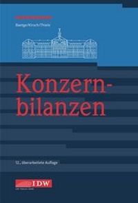 Abbildung von: Konzernbilanzen - IDW