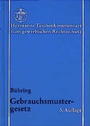 Cover: Gebrauchsmustergesetz - Carl Heymanns Verlag