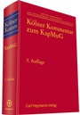 Cover: Kölner Kommentar zum Kapitalmusterverfahrensgesetz (KapMuG) - Carl Heymanns Verlag