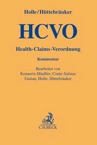 Abbildung von: Health-Claims-Verordnung: HCVO - C.H.BECK