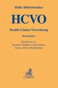Cover: Health-Claims-Verordnung: HCVO - C.H.BECK