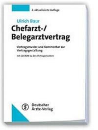 Enlarge image Cover: Chefarzt-/ Belegarztvertrag - Deutscher Ärzteverlag