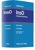Cover: Insolvenzordnung: InsO - Vahlen