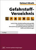 Cover: Gefahrstoff-Verzeichnis - Deutscher Apotheker Verlag