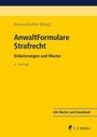 Cover: AnwaltFormulare Strafrecht - C.F. Müller