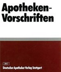 Abbildung von: Apotheken-Vorschriften Berlin - Deutscher Apotheker Verlag