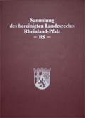 Bild: Sammlung des bereinigten Landesrechts Rheinland-Pfalz - Nomos