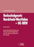 Cover: Hochschulgesetz Nordrhein-Westfalen (HG NRW) - Gieseking