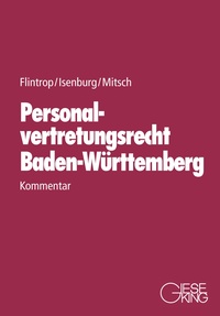 Abbildung von: Personalvertretungsrecht Baden-Württemberg - Gieseking