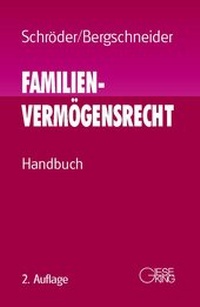 Abbildung von: Familienvermögensrecht - Gieseking