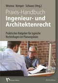 Cover: Praxis-Handbuch Ingenieur- und Architektenrecht - Rudolf M&uuml;ller Verlag