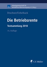 Abbildung von: Die Betriebsrente - C.F. Müller