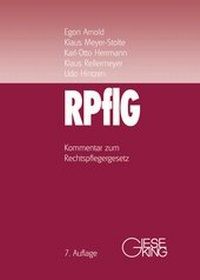 Enlarge image Cover: Rechtspflegergesetz - Gieseking