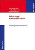 Cover: Keine Angst vorm Arbeitsrecht - Bund-Verlag