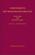 Cover: Fortschritte des Wissenschaftsrechts - Gieseking