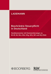 Abbildung von: Beschränkte Steuerpflicht in Deutschland - Boorberg