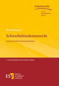 Abbildung von: Schwerbehindertenrecht - Erich Schmidt Verlag