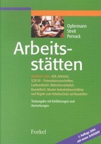 Enlarge image Cover: Arbeitsstätten - Forkel-Verlag