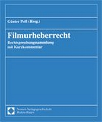 Abbildung von: Filmurheberrecht - Nomos