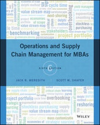 Enlarge image Cover: Operations and Supply Chain Management for MBAs - Wiley