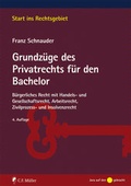 Cover: Grundz&uuml;ge des Privatrechts f&uuml;r den Bachelor - C.F. M&uuml;ller
