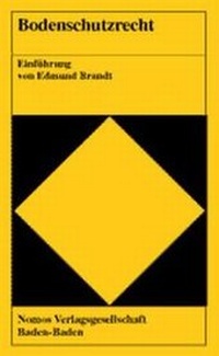 Abbildung von: Bodenschutzrecht - Nomos