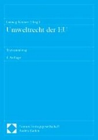 Bild: Umweltrecht der EU - Nomos