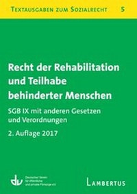 Abbildung von: Recht der Rehabilitation und Teilhabe behinderter Menschen - Lambertus