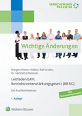 Cover: Leitfaden bAV: Betriebsrentenst&auml;rkungsgesetz (BRSG) - Wolters Kluwer