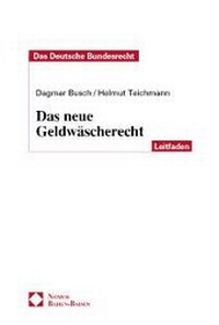 Abbildung von: Das neue Geldwäscherecht - Nomos