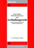 Cover: Arzthaftungsrecht - RWS