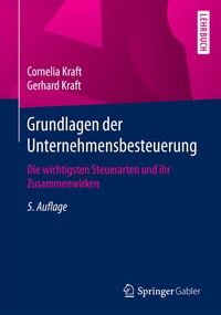 Abbildung von: Grundlagen der Unternehmensbesteuerung - Springer Gabler