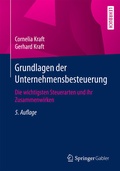 Cover: Grundlagen der Unternehmensbesteuerung - Springer Gabler