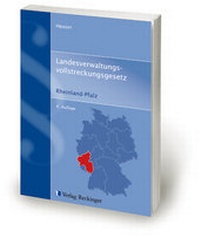 Abbildung von: Landesverwaltungsvollstreckungsgesetz Rheinland-Pfalz - Verlag Reckinger