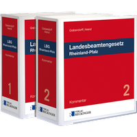Abbildung von: Landesbeamtengesetz Rheinland-Pfalz - Verlag Reckinger