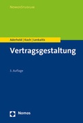 Cover: Vertragsgestaltung - Nomos