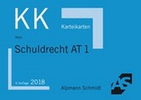 Abbildung von: Karteikarten Schuldrecht AT 1 - Alpmann Schmidt